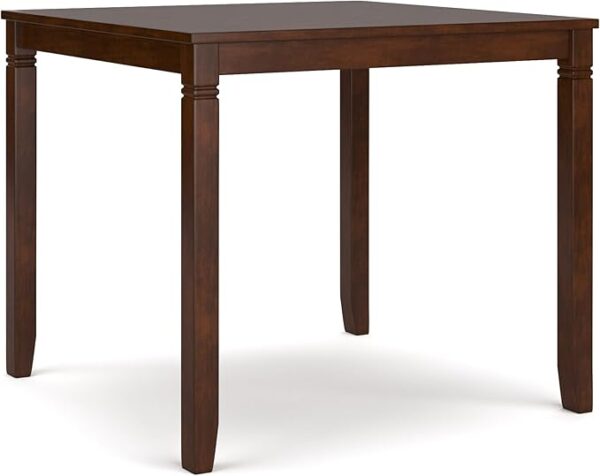 Signature Design by Ashley Bennox 5 Piece Counter Height Dining Set, Includes Table & 4 Barstools, Brown - Image 2