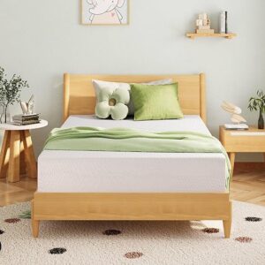 Full Size Memory Foam Mattress, 8 Inch Bed Mattress in A Box with Cooling Green Tea Gel, Pressure Relief with Medium Firm Support, CertiPUR-US Certified, 75''L x 54''W, ‎37.3 pounds White